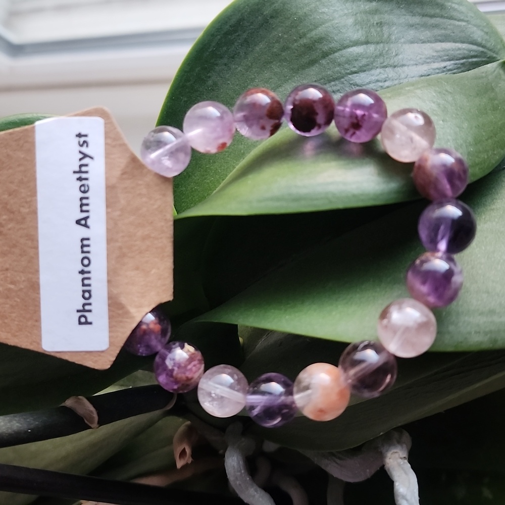 Phantom Amethyst 10mm Bracelet